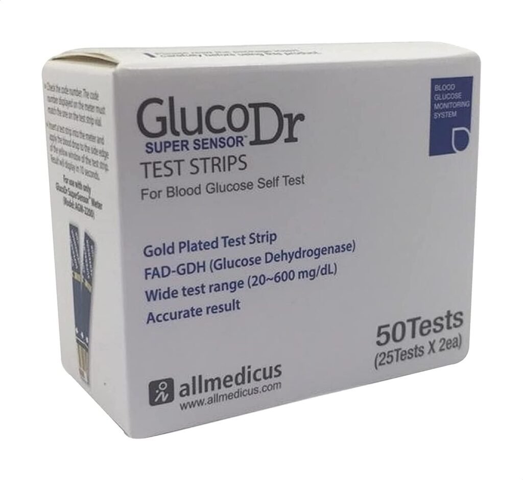 شرائط سكر جلوكو دكتور -