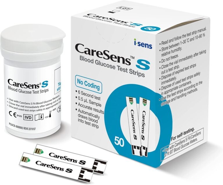 شريط سكر الدم من كير سينس -