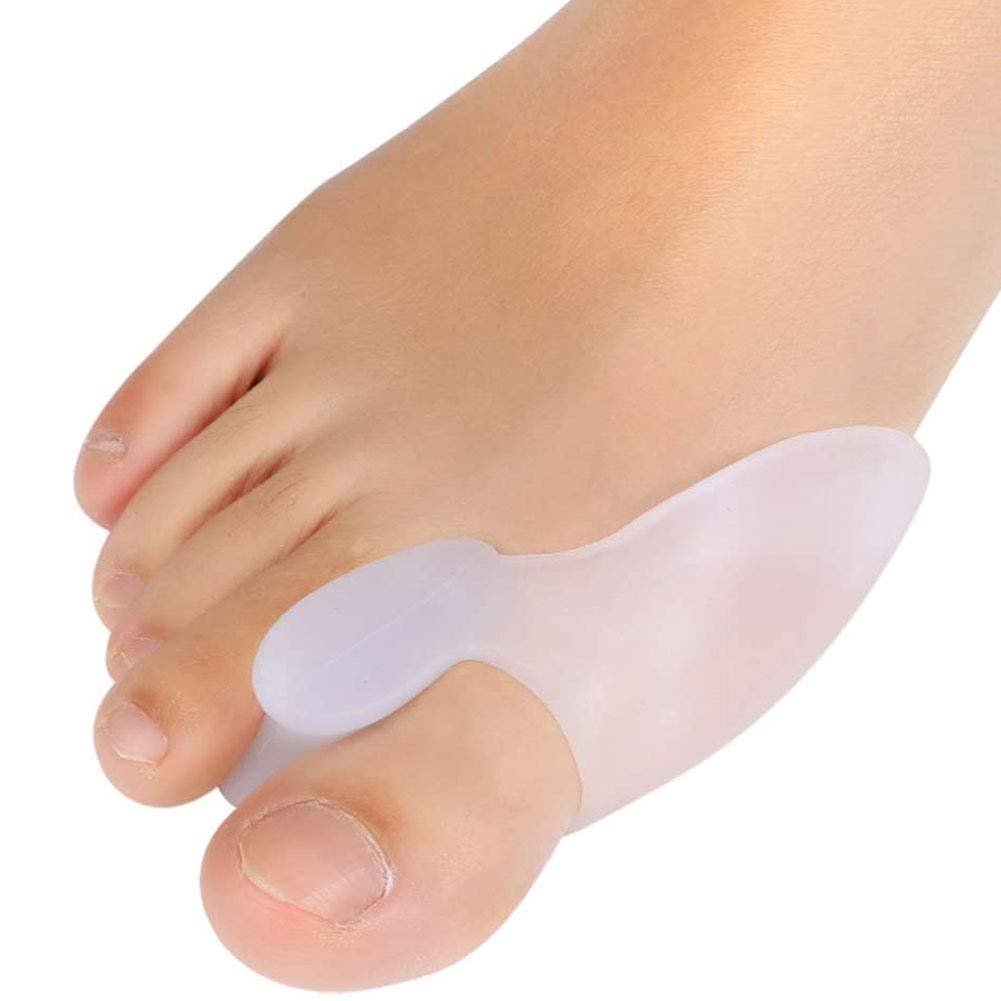 فواصل جبيرة فواصل أصابع القدم من جل السيليكون Pedimend – لتصحيح ورم إبهام القدم وتخفيف الألم، مقاس واحد، للرجال والنساء (عدد 2 قطعة) - الصورة 1